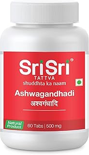 Sri Sri TATTVA shuddhta ka naam Ashwagandhadi Tablet - Vata Rogas, 60 Tabs