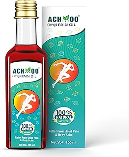 ACH...OO Pain Relief Oil - Ayurvedic Care for Joint, Muscle & Body Pain, Arthritis & Sprain - 100ml (Pack of 1)