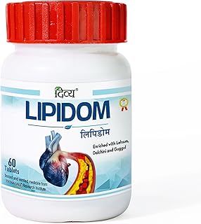 Patanjali Divya Lipidom 60 Tablets - Pack of 1