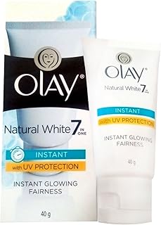 Olay Natural White Light 7 in 1 Fairness Cream - Instant, 40g Tube
