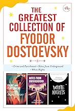 The Greatest Collection of Fyodor Dostoevsky | Crime and Punishment | White Nights | Notes from Underground | Hardcover | International Bestseller Books | Combo Books