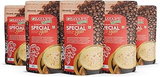 Bayar's Coffee Special Gold Filter Coffee Powder 200g | Rich South Indian Blend with 70% Coffee, 30% Chicory | Balanced Taste & Sweet Aroma | Freshly Roasted & Ground - Pack of 5