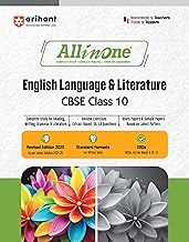 (Old Edition) Arihant All In One English Language & Literature CBSE Class 10 For 2025 Exams