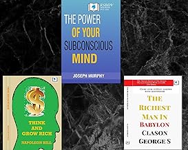 Combo Of 3 Best Self Help Book In World The Power Of Your Subconscious Mind By Joseph Murphy Think And Grow Rich By Napoleon Hill Richest Man In Babylon By Clason George S
