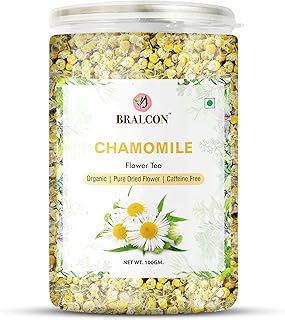 BRALCON Organic Chamomile Flower Tea - 100 Gm | Boost Immunity| Detox & Stress Relief