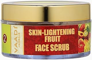 Vaadi Herbals Skin Lightening Fruit Face Scrub, 50g