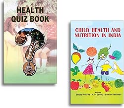 Health Quiz Book + Child Health and Nutrition in India | Public Health | Nutrition Awareness | Health Book in Hindi (Set of 2 Books)