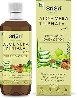 Sri Sri Tattva Shuddhta ka Naam | Aloe Vera Triphala Juice | Better Digestion | Healthy Skin | Natural & Herbal | No Added Sugar 500 ml
