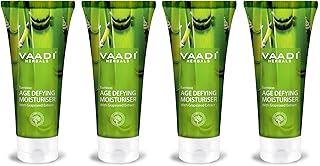 Vaadi Herbals Bamboo Age Defying Moisturizer, 60g (Pack of 4)