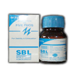 2 pack X SBL Homeopathy Bio Chemic Tablets - Five Phos