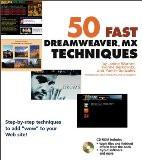 50 Fast Dreamweaver Mx Techniques By Janine Warner, PB ISBN13: 9780764538940 ISBN10: 764538942 for USD 46.74