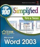 Word 2003 By Jinjer Simon, PB ISBN13: 9780764541315 ISBN10: 764541315 for USD 37.85