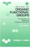 Review Of Organic Functional Groups By Thomas L. Lemke, PB ISBN13: 9780812114287 ISBN10: 812114280 for USD 46.68