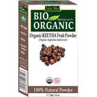 Pack of 2 Indus valley Bio Organic Reetha Powder (100g)