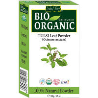 Pack of 2 Indus valley Bio Organic Tulsi Powder (100g)