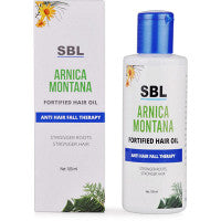 Pack of 2 SBL Arnica Montana Fortified Hair Oil-Anti Hair Fall Therapy (100ml)