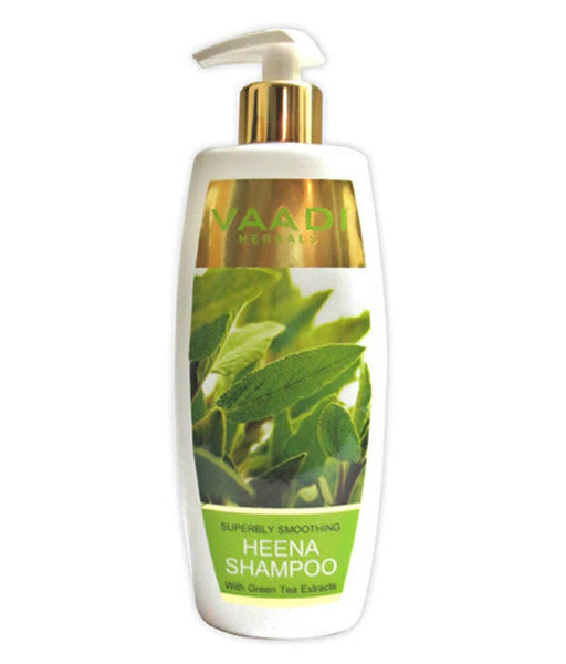 Buy 2 Pack Vaadi Superbly Smoothing HEENA SHAMPOO 350 ml each online for USD 20 at alldesineeds