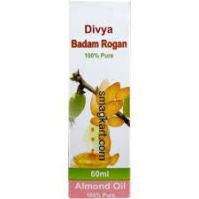 2 x Patanjali Divya Badam Rogan 60ml (Total 120 ml) - alldesineeds