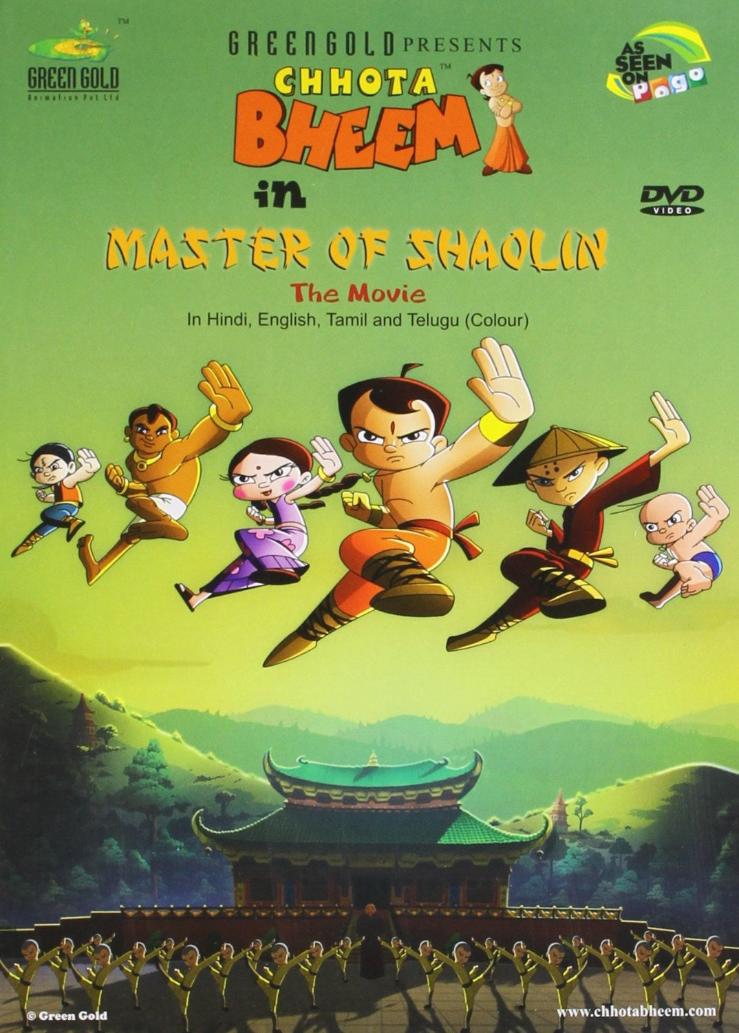 Master of Shaolin Chhota Bheem Tamil DVD for 9 USD Category