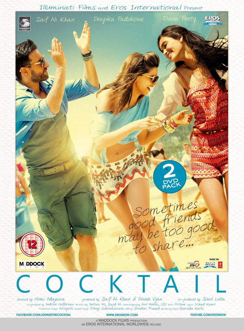 Buy Cocktail : Bollywood BLURAY DVD online for USD 9.99 at alldesineeds