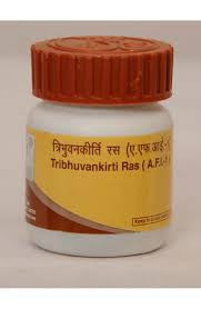 2 x Patanjali Divya Tribhuvankirti Ras Vati 20 gms (Total 40 gms) - alldesineeds