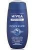 2 Pack of Nivea Bath Care Shower Gel Cool Kick for Men, 250 ml (Total 500 ml) - alldesineeds