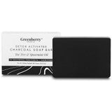 Pack of 2 Greenberry Organics Detox Charcoal & Tea Tree Oil Soap Brick (100g)