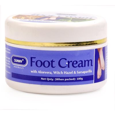 Buy Baksons Foot Cream With Aloevera, Witch Hazel & Sarsaparilla (100g) online for USD 12 at alldesineeds
