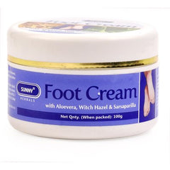 Buy Baksons Foot Cream With Aloevera, Witch Hazel & Sarsaparilla (100g) online for USD 12 at alldesineeds