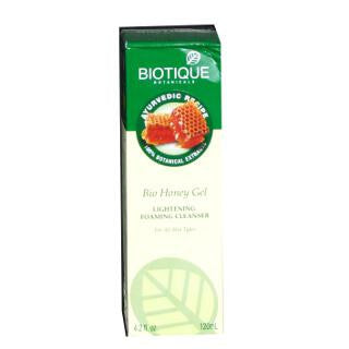 Buy 2 x Biotique Bio Honey Gel Lightening Foaming Cleanser 120 ml each online for USD 14.87 at alldesineeds