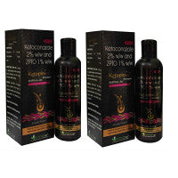Pack of 2 Vrinda Ketopink Z Shampoo Anti Dandruff Shampoo, Anti Hair Fall Shmapoo (150ml, Pack of 2)