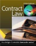 Contract Lawcards By Routledge-Cavendish, PB ISBN13: 9781845680268 ISBN10: 184568026X for USD 24.18