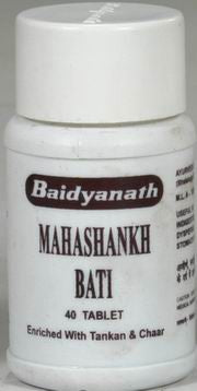 Baidyanath Mahashankh Bati (40 Tab) - alldesineeds