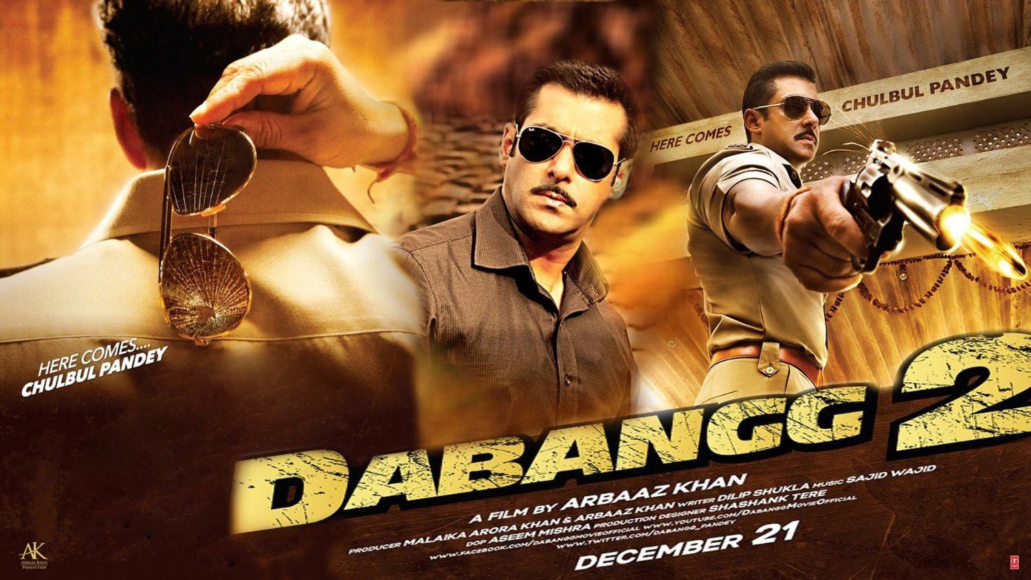 Dabangg 2 Bollywood Video CD