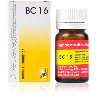 Dr. Reckeweg Bio Combination 16 Tablets (20gms each) - alldesineeds