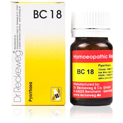 Dr. Reckeweg Bio Combination 18 Tablets (20gms each) - alldesineeds