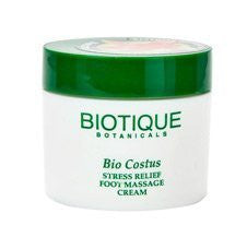 Buy BIOTIQUE BIO COSTUS (STRESS RELIEF FOOT MASSAGE CREAM) 50GMS online for USD 10.2 at alldesineeds