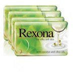 Buy 4 x Rexona Bathing Soap - Coconut and Olive Oils 100 gms each online for USD 17.86 at alldesineeds