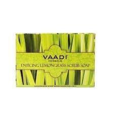 Buy 6 Pack ENTICING LEMONGRASS SCRUB SOAP 75 gms each (Total 450 gms) online for USD 17.3 at alldesineeds