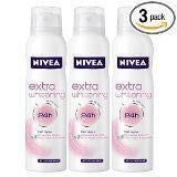 Buy New Nivea Extra Whitening Antiperspirant Deodorant Spray (150ml) Pack of 3 online for USD 53.5 at alldesineeds
