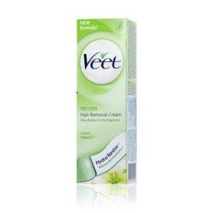 Buy Veet Dry Skin Hair Removal Cream with Shea Butter & Lily Fragrance 60 g online for USD 16.59 at alldesineeds