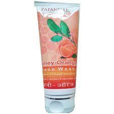 Buy Patanjali Honey Orange Face Wash - 60gm Pack of 2 online for USD 7.95 at alldesineeds