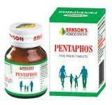 Buy 2 pack of Pentaphos Tablet Health Promoter - Baksons Homeopathy online for USD 16.61 at alldesineeds