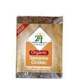 Buy 24 Letter Mantra Organic Sesame Chikki 100 gms online for USD 17.24 at alldesineeds