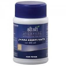 Buy Jvara Keerti Vati 60 tabs x 2 (2 Pack) - SRI SRI Ayurveda online for USD 15.35 at alldesineeds