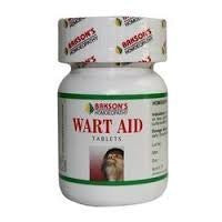 2 pack of Wart Aid Tablet Wart Remover - Baksons Homeopathy - alldesineeds