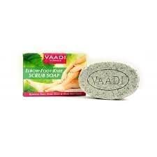 4 Pack Vaadi Elbow-Foot-Knee Scrub Soap 75 gms each (Total 300 gms) - alldesineeds