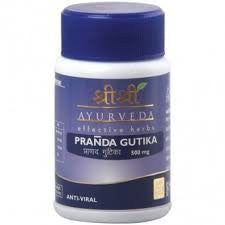 Buy Pranda Gutika 60 tabs x 2 (2 Pack) - SRI SRI Ayurveda online for USD 15.35 at alldesineeds