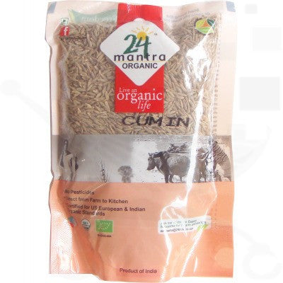 Buy 24 Letter Mantra Organic Cumin Whole 100 g online for USD 15.44 at alldesineeds