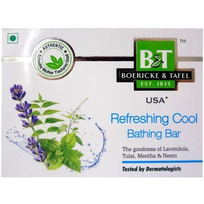 Buy 2 x Willmar Schwabe India B&T Refreshing Cool Bathing Bar (75g) each online for USD 11.3 at alldesineeds